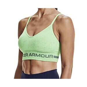 Under Armour Women's Seamless Sports Bra Crossback Low Impact XS Green